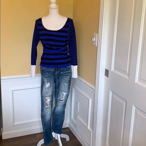 Route 66 Stripped Swetaer